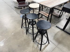 3 Adjustable Height Barstools