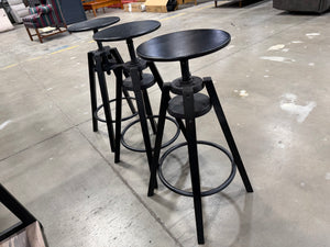 3 Adjustable Height Barstools