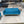 Blue MCM Velvet Sofa and Chair