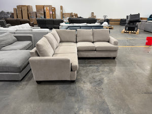 Sonia 2-Piece Fabric Sectional