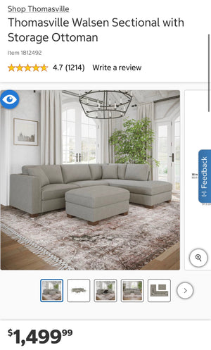 Walsen 3-Piece Sectional