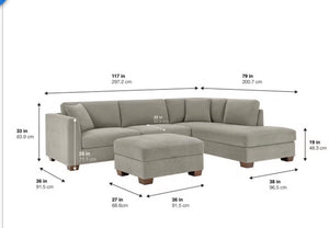 Walsen 3-Piece Sectional