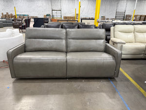 Keira Leather Power Sofa