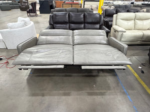 Keira Leather Power Sofa