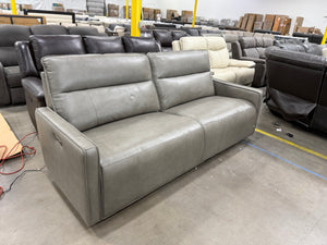Keira Leather Power Sofa
