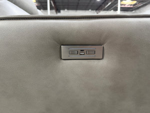 Keira Leather Power Sofa