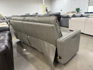 Keira Leather Power Sofa