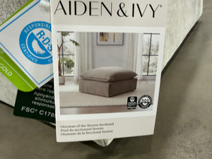 Aiden and Ivy Sereen Ottoman