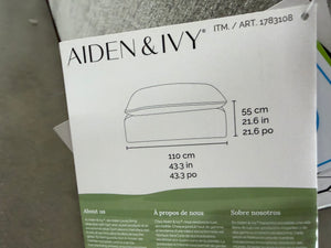 Aiden and Ivy Sereen Ottoman