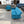 Blue MCM Velvet Sofa and Chair