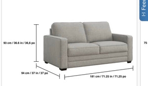 Rosie Fabric Sleeper Sofa