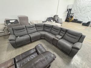 Kelsee Fabric Power Reclining Sectional