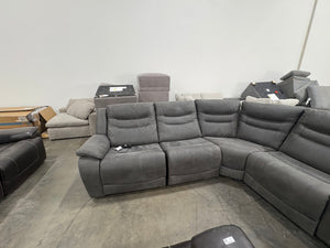 Kelsee Fabric Power Reclining Sectional