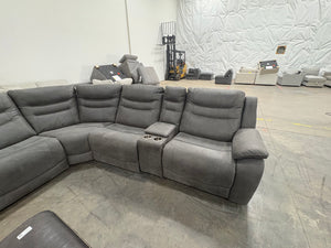 Kelsee Fabric Power Reclining Sectional