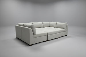 Rockford 6-Piece Fabric Modular Sectional