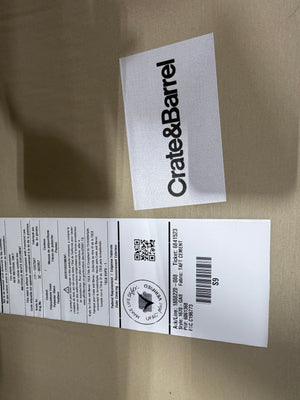 Crate and Barrel Lounge 93" Sofa