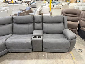Zakary Fabric Power Sectional