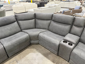 Zakary Fabric Power Sectional