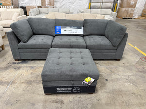 ThomasVille Tisdale 3 Seat Sofa w/ Storage Ottoman