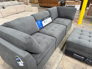 ThomasVille Tisdale 3 Seat Sofa w/ Storage Ottoman