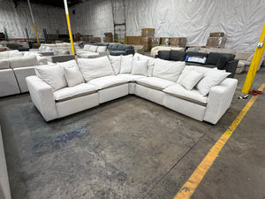 Alena Fabric Power Sectional