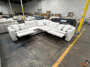 Alena Fabric Power Sectional