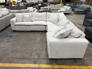 Alena Fabric Power Sectional