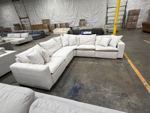 Alena Fabric Power Sectional