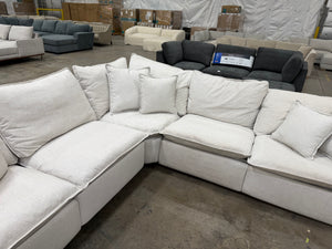 Alena Fabric Power Sectional