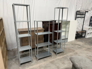 3 metal shelfs (IKEA Hyllis)