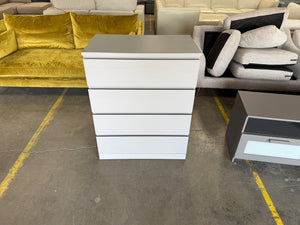 Grey 4 Drawer Dresser