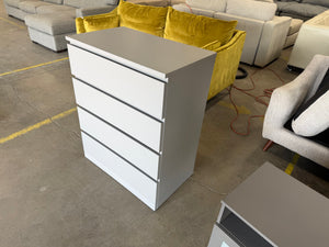 Grey 4 Drawer Dresser