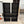Black Bookshelf Set