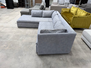 West Elm Shelter 2-Piece Bumper Chaise Sectional
