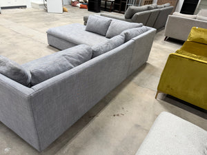 West Elm Shelter 2-Piece Bumper Chaise Sectional