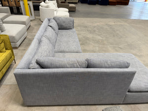 West Elm Shelter 2-Piece Bumper Chaise Sectional