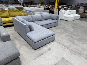 West Elm Shelter 2-Piece Bumper Chaise Sectional