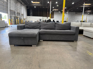 Article Soma Sleeper Sectional (Twilight Grey)