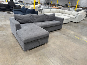 Article Soma Sleeper Sectional (Twilight Grey)