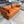 All Modern Burnt Orange Velvet Sofa