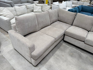 Sonia 2-Piece Fabric Sectional