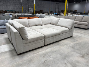 Tisdale 6-Piece Sectional - Beige