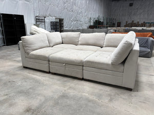 Tisdale 6-Piece Sectional - Beige