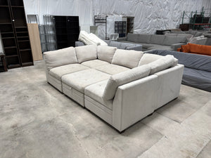 Tisdale 6-Piece Sectional - Beige