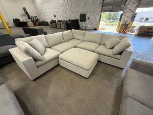 Lowell 6-Piece Modular Sectional with Ottoman