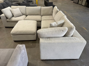 Lowell 6-Piece Modular Sectional with Ottoman