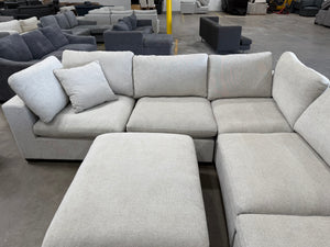 Lowell 6-Piece Modular Sectional with Ottoman