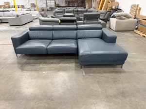 Claudius Leather Sectional