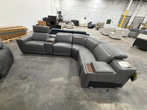 Karson Power Sectional - Gray