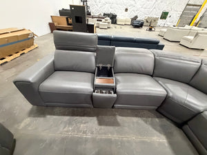 Karson Power Sectional - Gray
